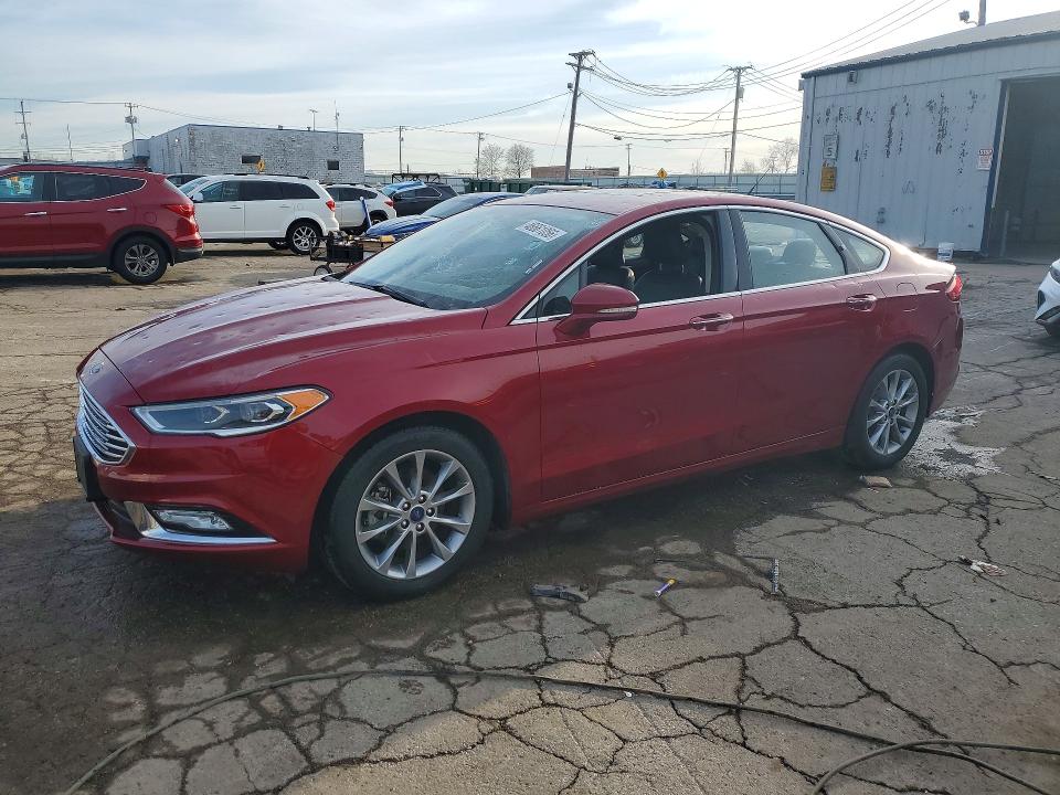 2017 FORD FUSION — VIN 3FA6P0HD2HR366539