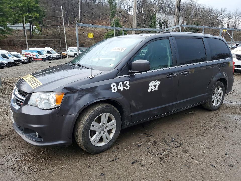 2019 DODGE GRAND CARAVAN — VIN 2C4RDGCG3KR775544