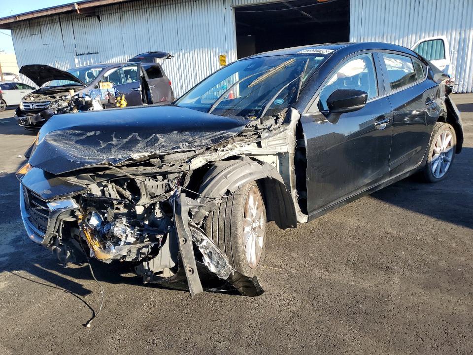 2017 MAZDA 3 — VIN JM1BN1W31H1129646
