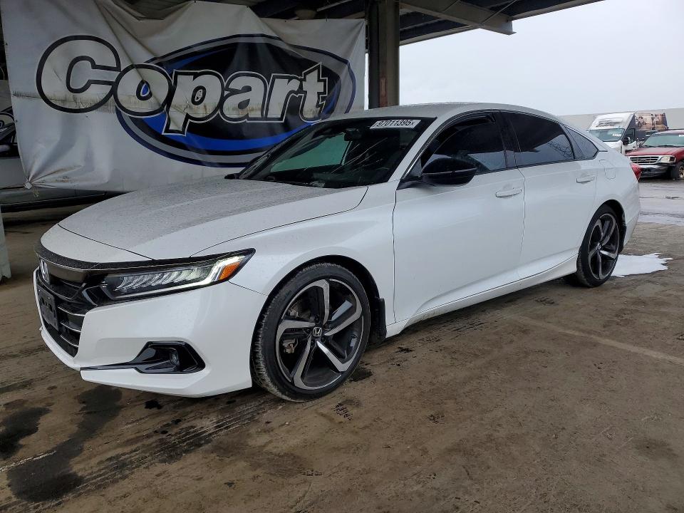 2022 HONDA ACCORD — VIN 1HGCV1F38NA079376