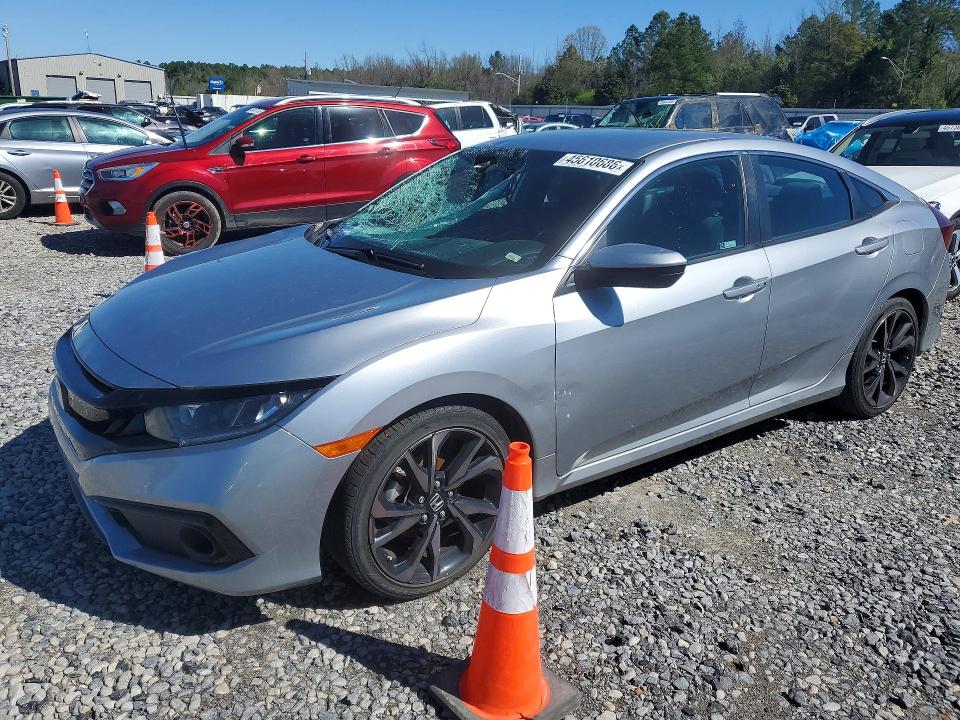 2019 HONDA CIVIC — VIN 2HGFC2F85KH603956
