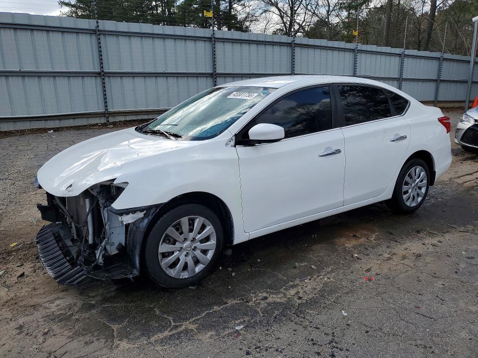 2019 NISSAN SENTRA — VIN 3N1AB7AP6KY208723