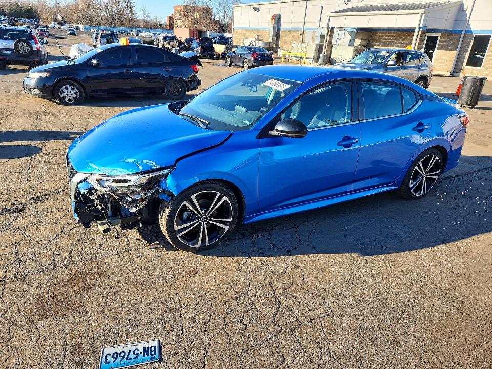 2020 NISSAN SENTRA — VIN 3N1AB8DV7LY312607