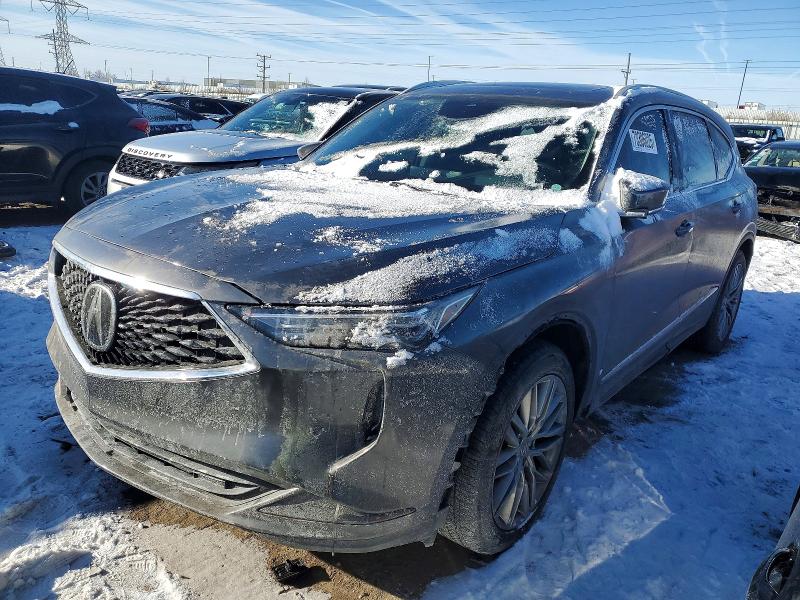 2022 ACURA MDX ADVANC — VIN 5J8YE1H83NL024742