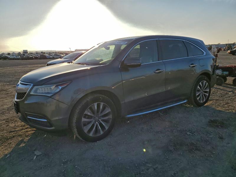 2016 ACURA MDX — VIN 5FRYD3H4XGB009864