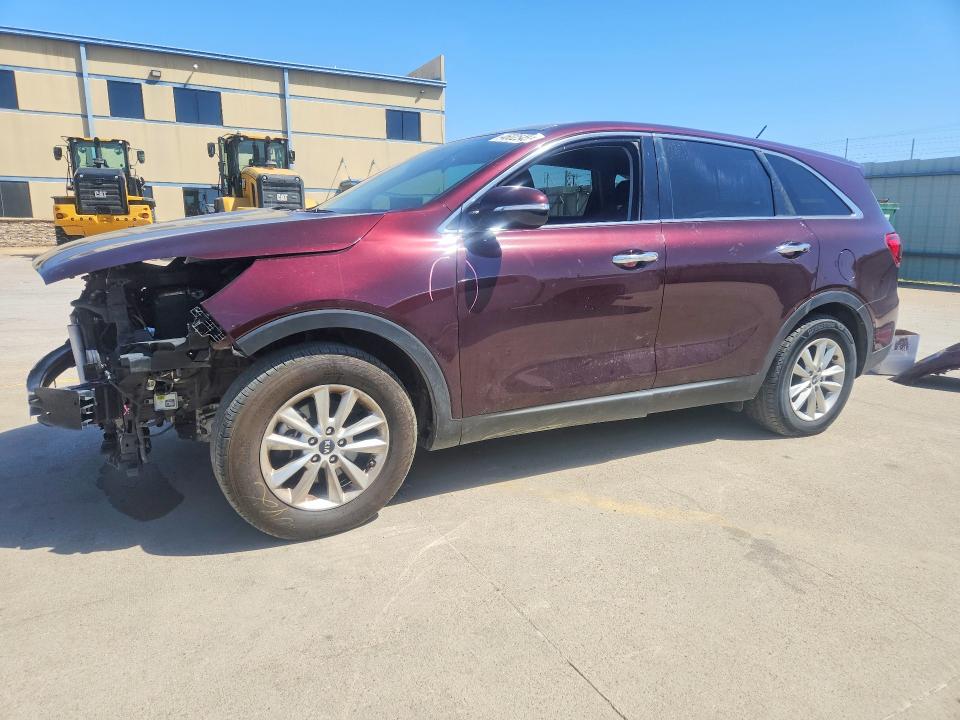 2019 KIA SORENTO — VIN 5XYPG4A56KG452821
