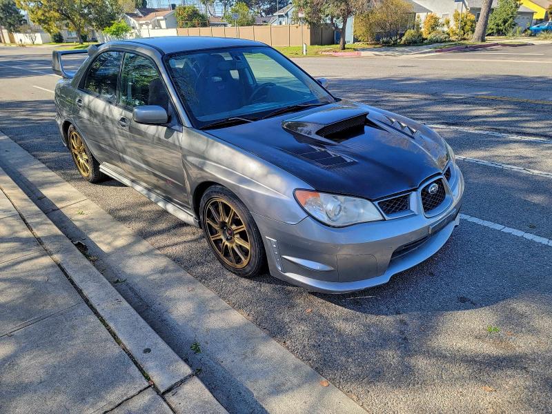 2007 SUBARU IMPREZA WR — VIN JF1GD76687L521862