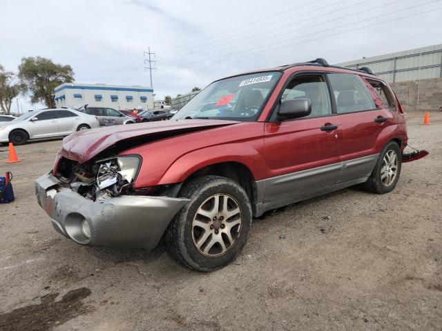 2005 SUBARU FORESTER 2 — VIN JF1SG67625H747986