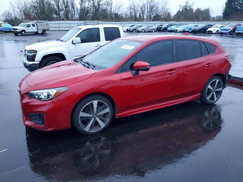 2019 SUBARU IMPREZA SP — VIN 4S3GTAJ64K3726749