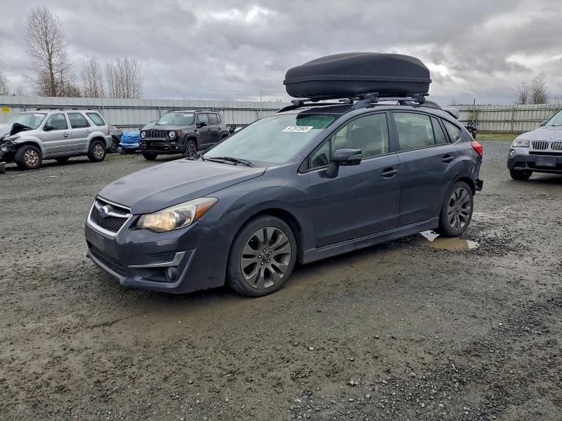2015 SUBARU IMPREZA SP — VIN JF1GPAY65F8326627
