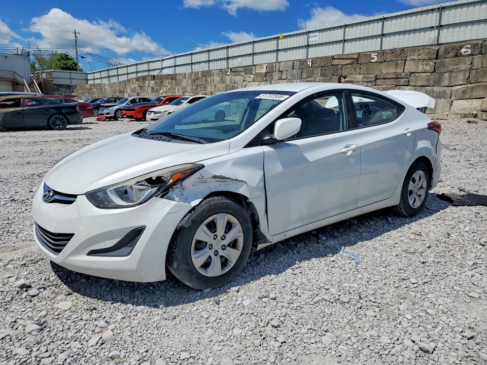2016 HYUNDAI ELANTRA — VIN 5NPDH4AE1GH665160
