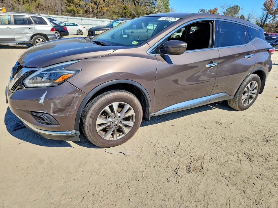 2018 NISSAN MURANO — VIN 5N1AZ2MG0JN187866