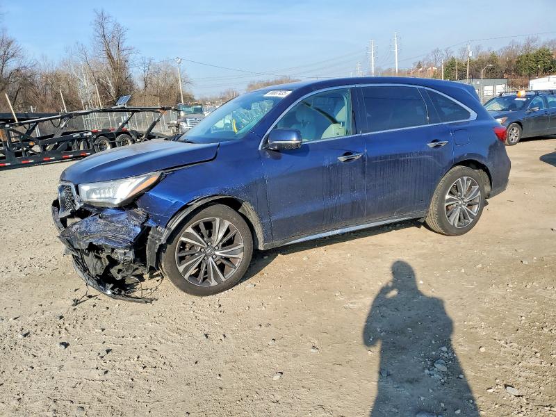 2020 ACURA MDX TECHNO — VIN 5J8YD4H56LL022300