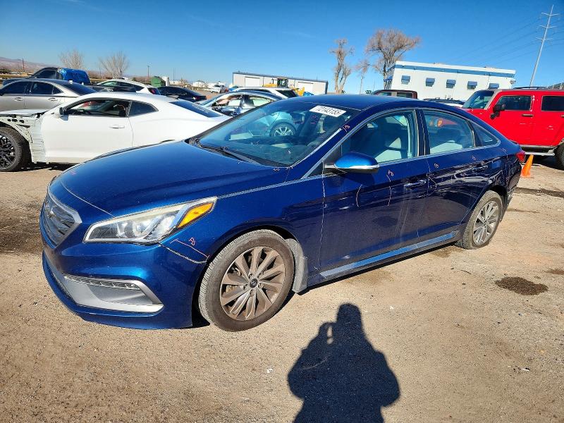 2017 HYUNDAI SONATA — VIN 5NPE34AF3HH478175