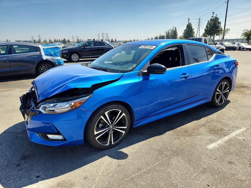2022 NISSAN SENTRA — VIN 3N1AB8DV3NY303857