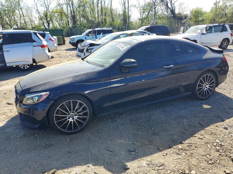 2018 MERCEDES-BENZ C — VIN WDDWJ4JB3JF721707