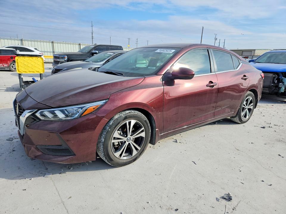 2022 NISSAN SENTRA — VIN 3N1AB8CV6NY263453