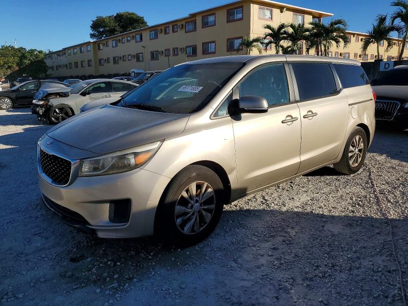 2017 KIA SEDONA — VIN KNDMB5C18H6236420