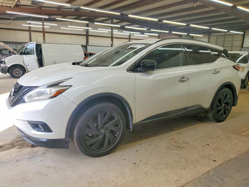 2018 NISSAN MURANO — VIN 5N1AZ2MG7JN143833