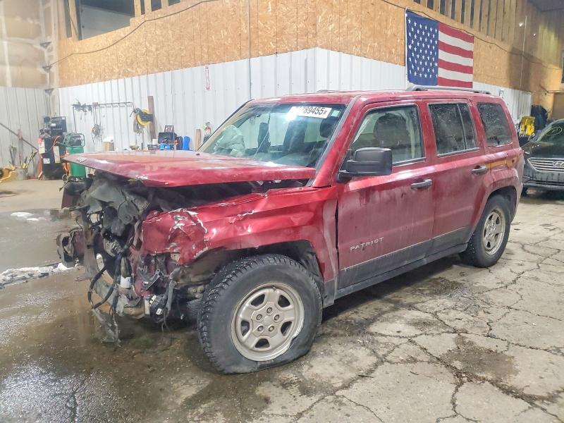 2016 JEEP PATRIOT — VIN 1C4NJPBA8GD526543