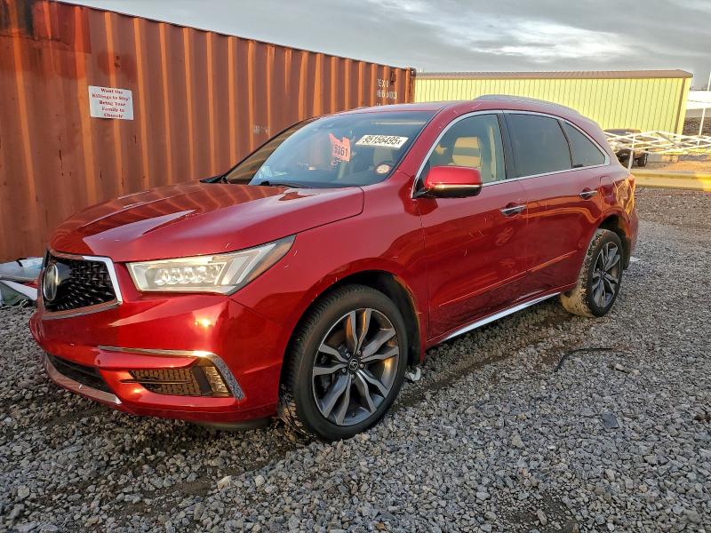 2019 ACURA MDX ADVANC — VIN 5J8YD3H88KL005453