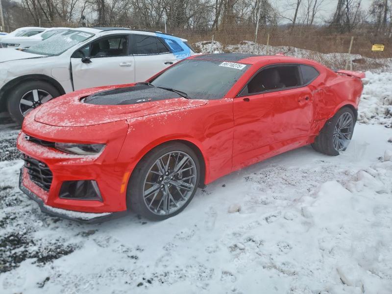 2022 CHEVROLET CAMARO ZL1 — VIN 1G1FJ1R66N0101631