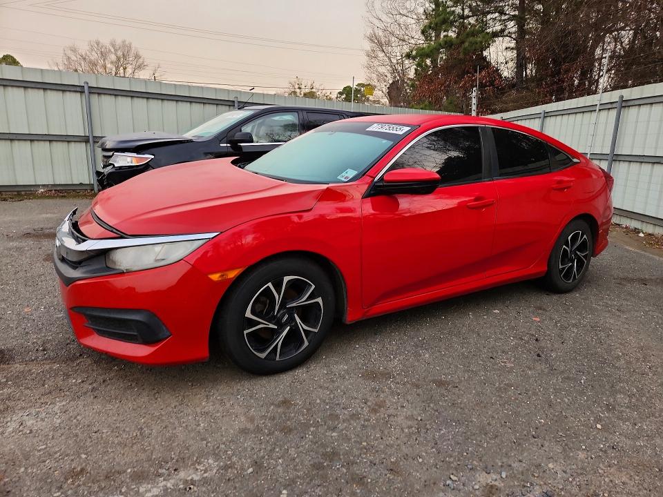 2016 HONDA CIVIC — VIN 2HGFC2F57GH528187