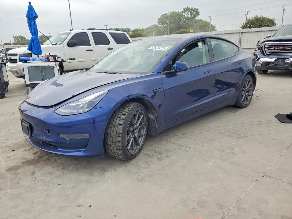 2022 TESLA MODEL 3 — VIN 5YJ3E1EB6NF287996