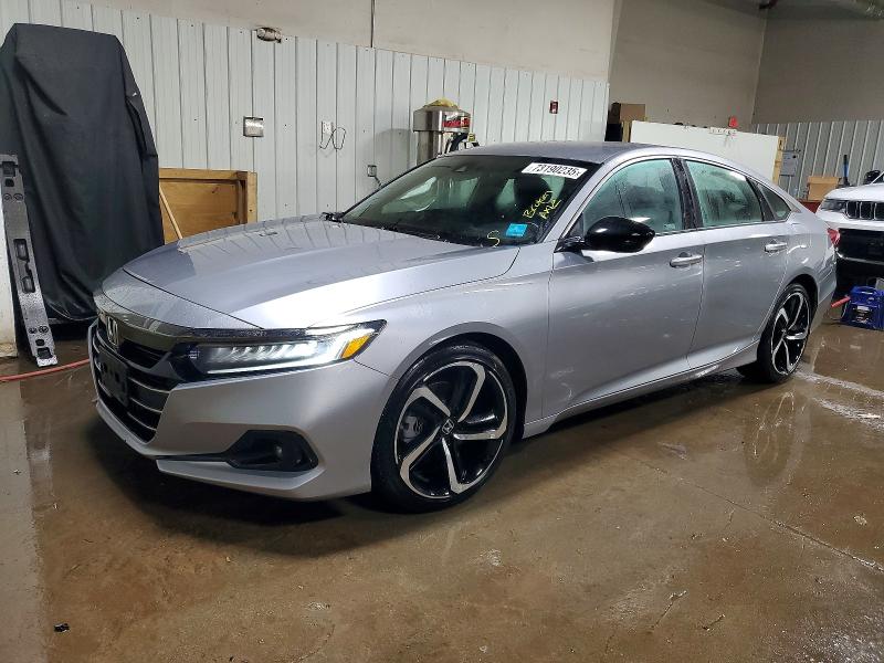 2022 HONDA ACCORD — VIN 1HGCV1F37NA082771