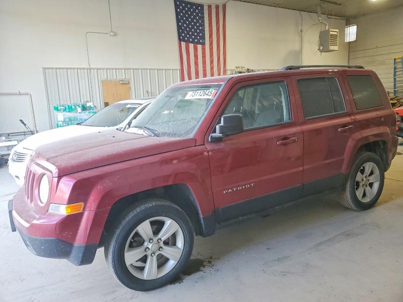 2012 JEEP PATRIOT LA — VIN 1C4NJRFB8CD625730