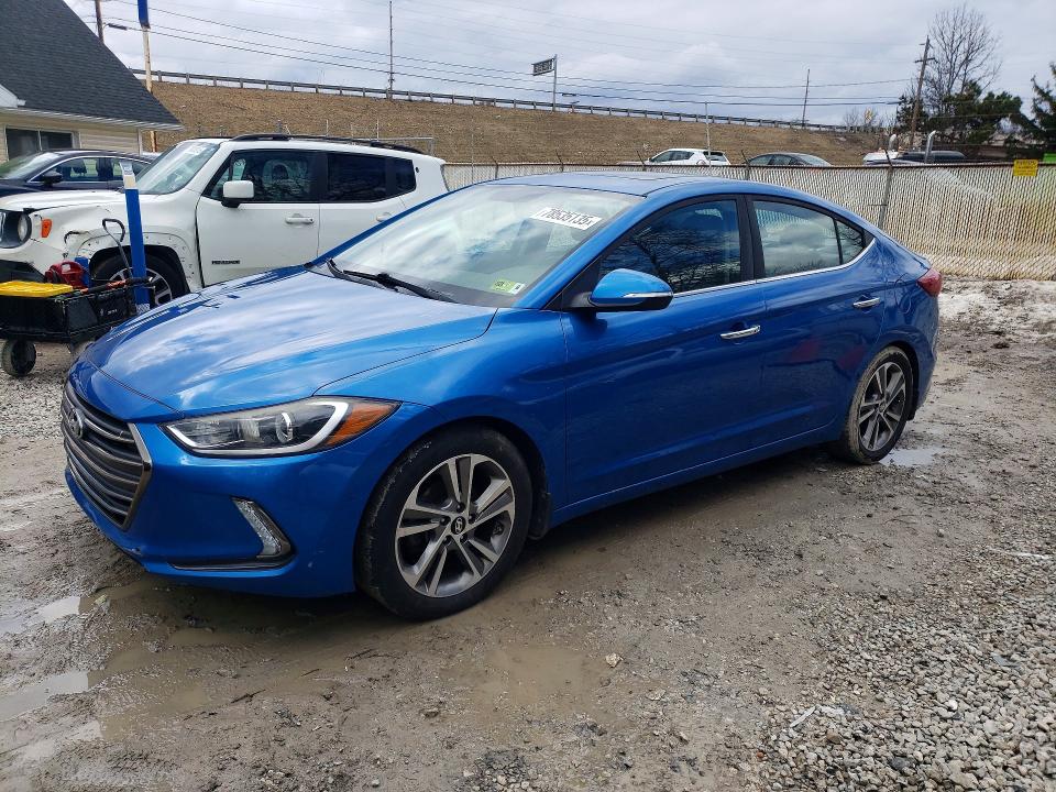 2017 HYUNDAI ELANTRA — VIN 5NPD84LF5HH163808