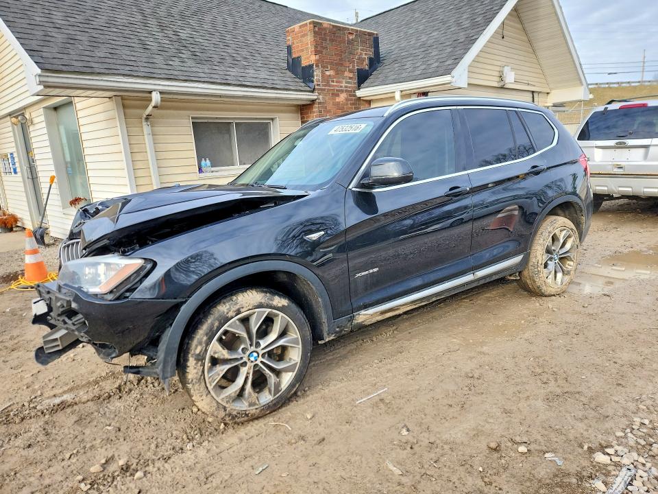 2016 BMW X3 — VIN 5UXWX7C57G0R18052
