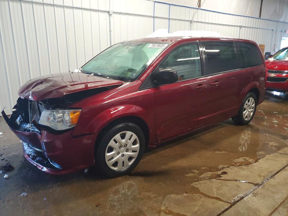 2018 DODGE GRAND CARAVAN — VIN 2C4RDGBG7JR152587