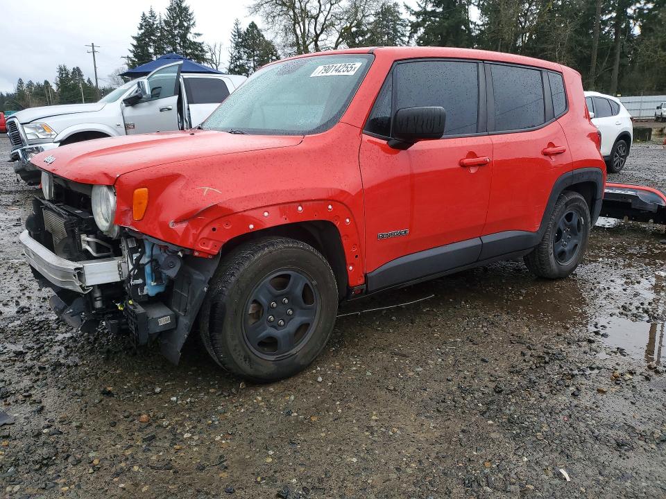 2018 JEEP RENEGADE — VIN ZACCJAAB9JPG91993