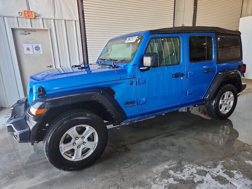 2022 JEEP WRANGLER UNLIMITED — VIN 1C4HJXDG2NW180361