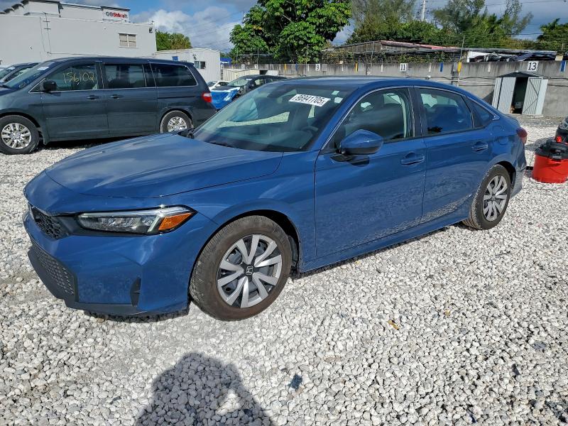 2025 HONDA CIVIC — VIN 2HGFE2F23SH531743