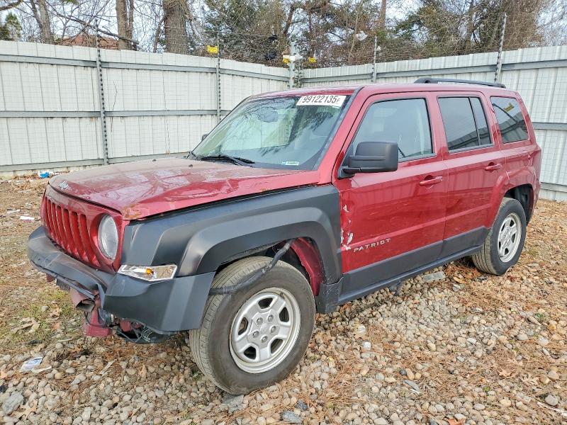 2016 JEEP PATRIOT SP — VIN 1C4NJPBA4GD524403