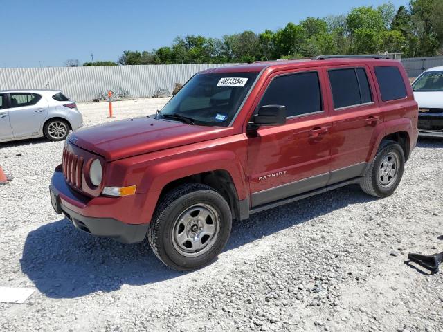 2013 JEEP PATRIOT SP — VIN 1C4NJPBA7DD245801