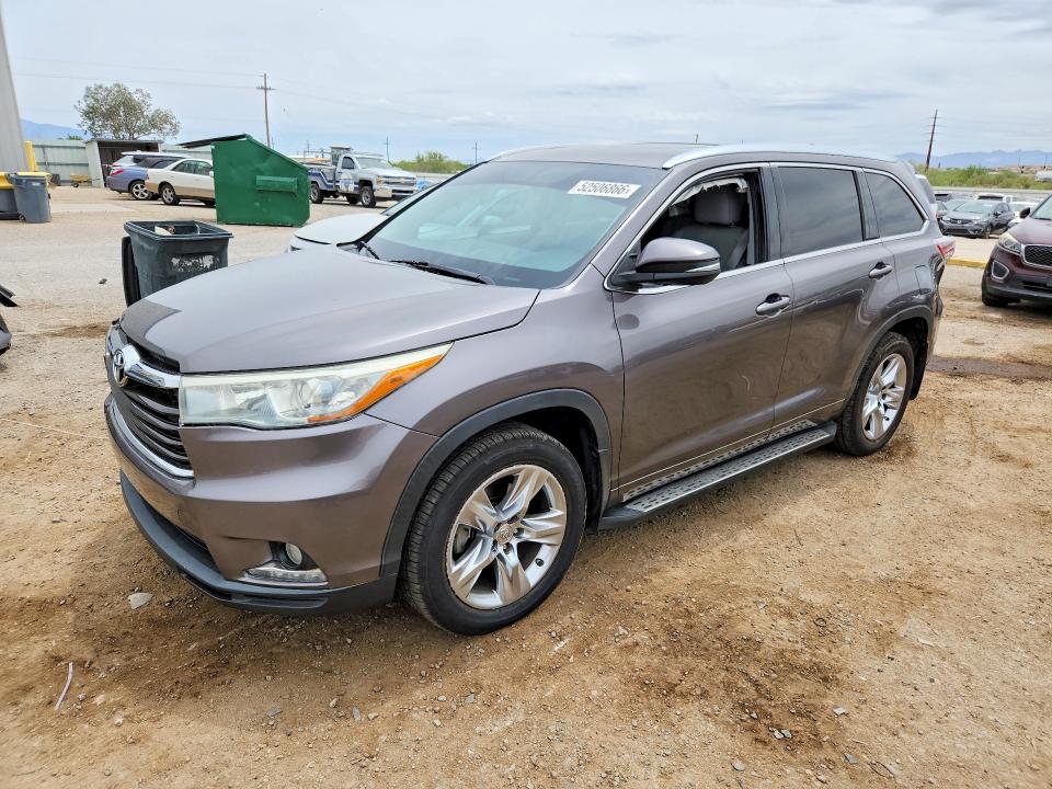 2015 TOYOTA HIGHLANDER — VIN 5TDYKRFH1FS087590