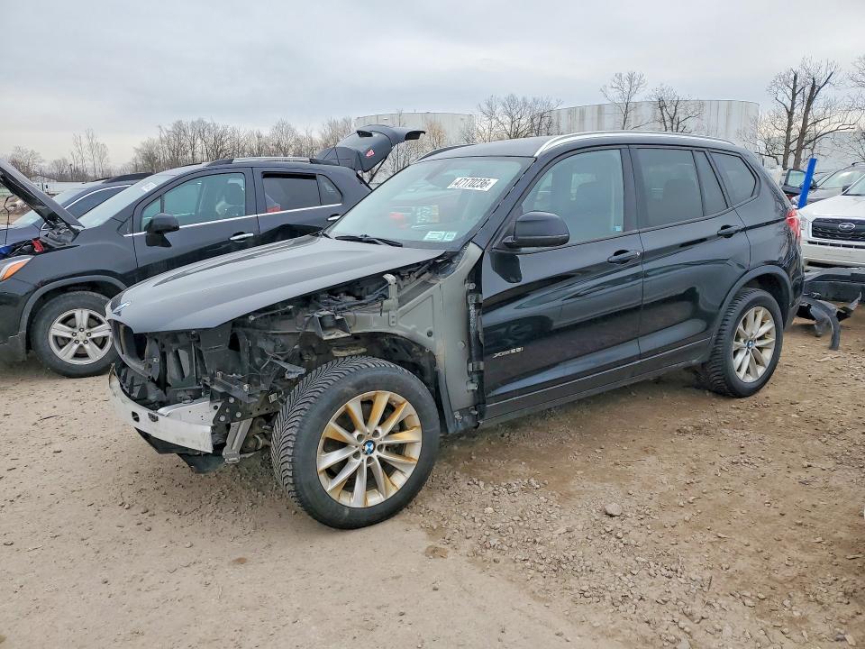2016 BMW X3 — VIN 5UXWX9C57G0D74439