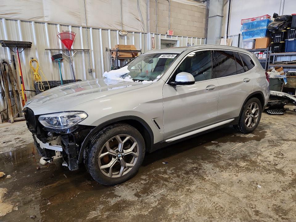 2021 BMW X3 — VIN 5UXTY5C09M9H01458