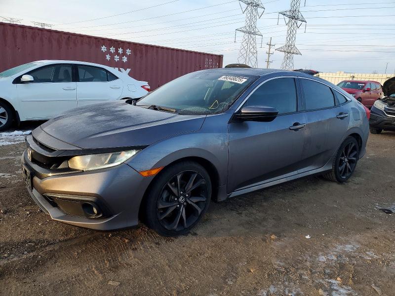 2019 HONDA CIVIC — VIN 19XFC2F80KE002271
