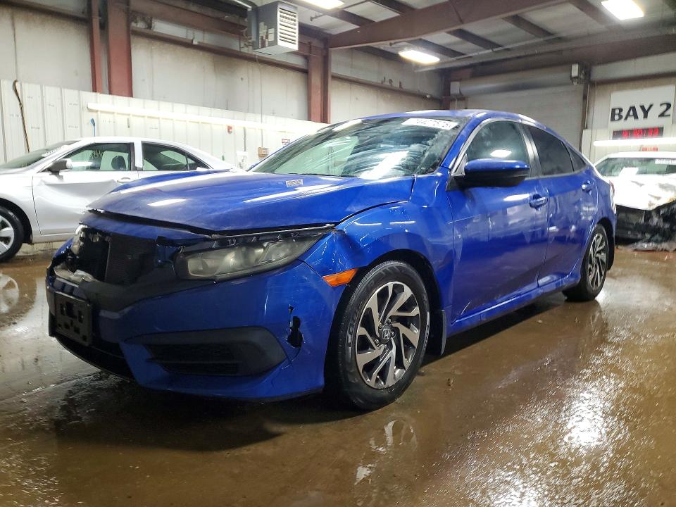2018 HONDA CIVIC — VIN 19XFC2F75JE007715