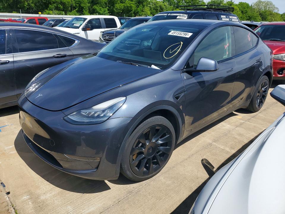 2021 TESLA MODEL Y — VIN 5YJYGDEE0MF138722