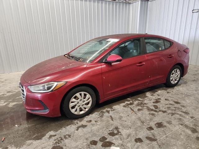 2017 HYUNDAI ELANTRA — VIN KMHD74LFXHU108159