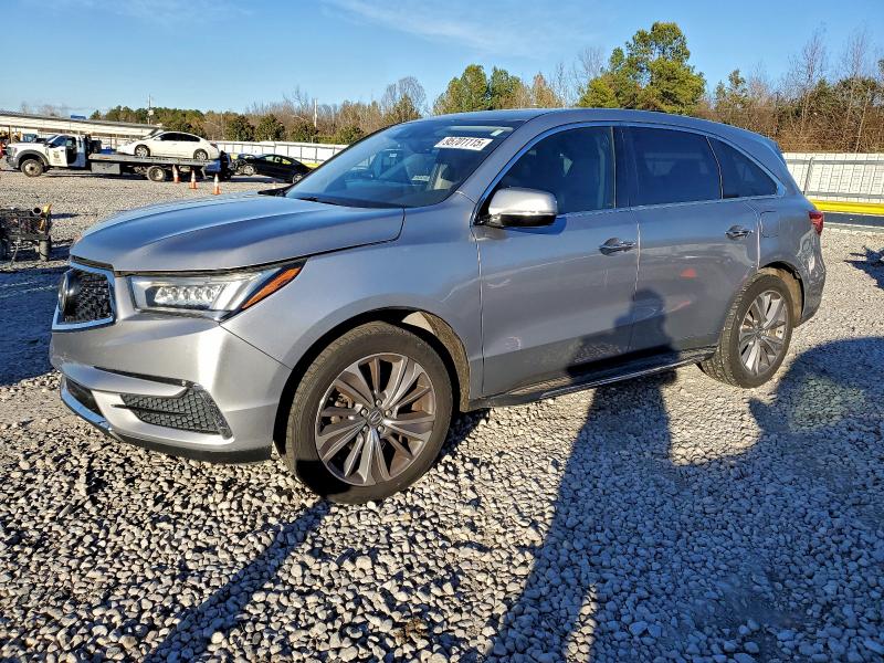 2017 ACURA MDX TECHNO — VIN 5J8YD3H54HL001267