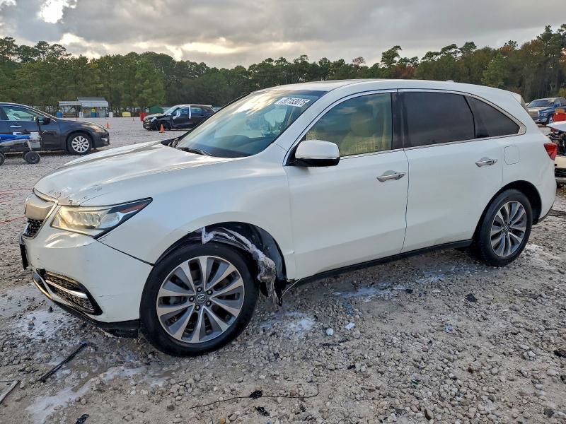 2016 ACURA MDX TECHNO — VIN 5FRYD3H43GB004568