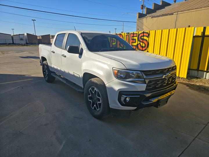 2021 CHEVROLET COLORADO — VIN 1GCGSBEN4M1229743