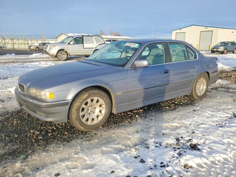 2001 BMW 740 I AUTO — VIN WBAGG834X1DN84762