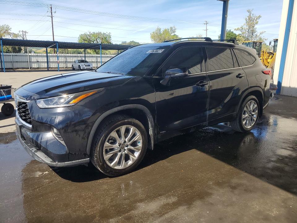 2022 TOYOTA HIGHLANDER HYBRID — VIN 5TDXBRCH5NS550328